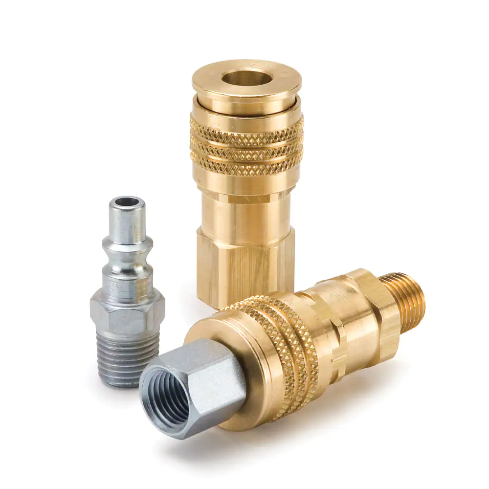 派克HA 系列陰接頭 - 用于空氣軟管和工具快換接頭（氣動(dòng)，空氣），可與ARO的210系列進(jìn)行互換