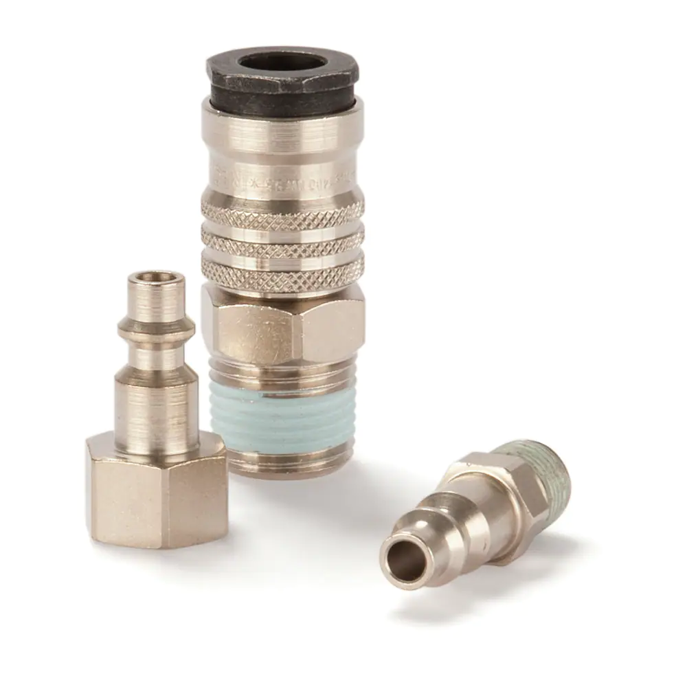 派克1400系列優(yōu)質快換接頭，符合ISO 6150 B 標準結構