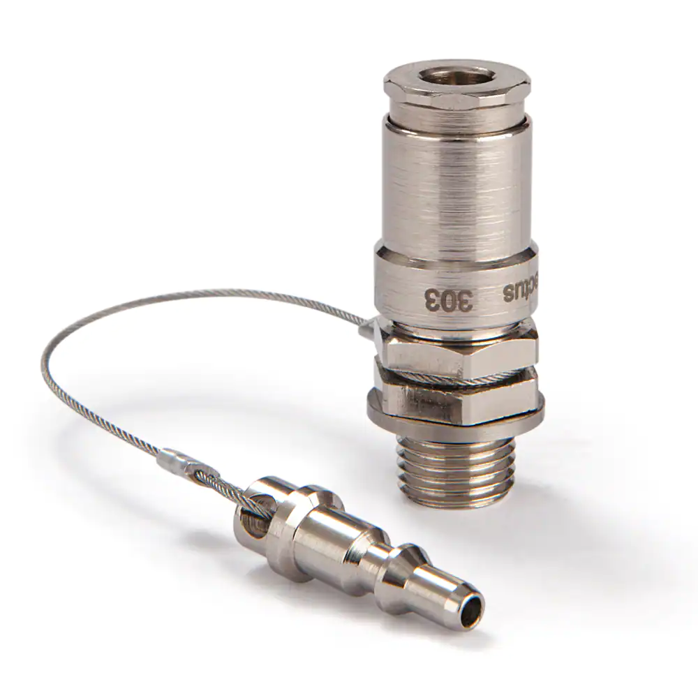 派克303系列快換接頭，符合ISO 6150 C 外形設(shè)計(jì)，用于鐵路應(yīng)用