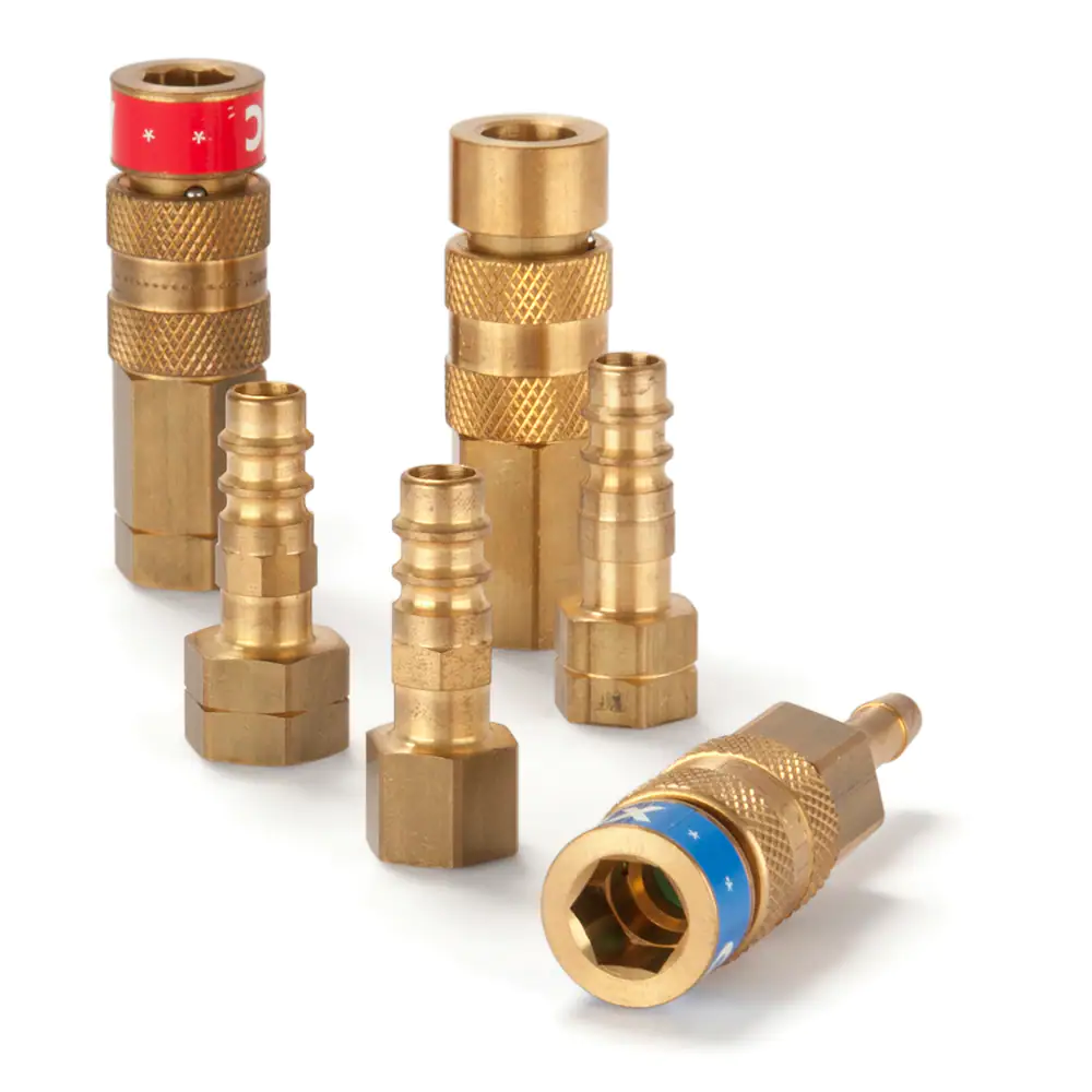 派克65-67 系列，帶標(biāo)識系統(tǒng)的快換，專為燃?xì)庖约把鯕鈶?yīng)用而設(shè)計